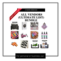 ALL VENDORS (ULTIMATE LIST) BUNDLE!