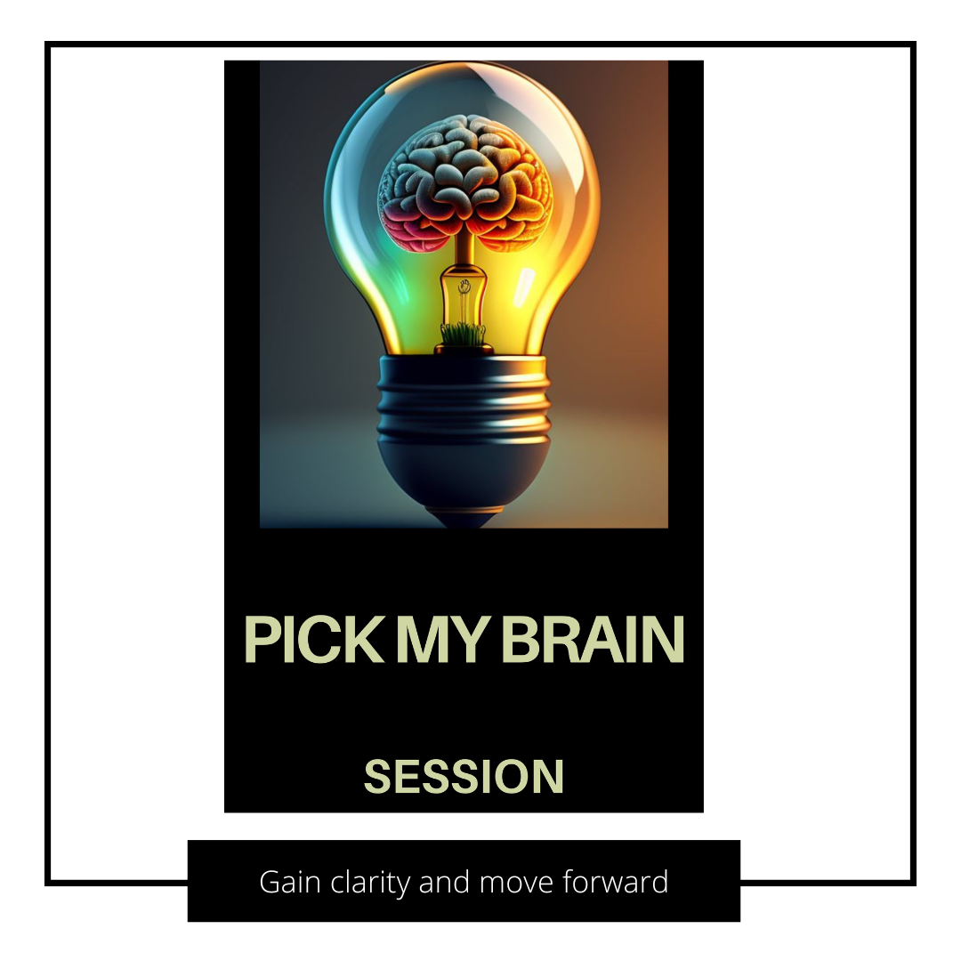 PICK MY BRAIN SESSION