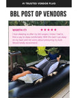 BBL POST OP VENDORS